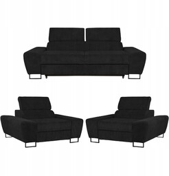 Zestaw mebli wypoczynkowych salon Savio Sofa 2os fotele