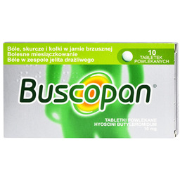 Buscopan 10 mg 10 Tabletek powlekanych