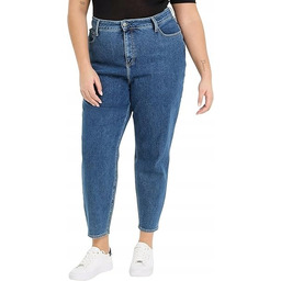 CALVIN KLEIN JEANS JEANSY MOM PLUS SIZE ŚREDNIO