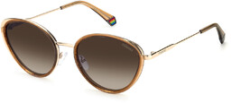 Okulary POLAROID PLD6145S10ALA. Okulary przeciwsłoneczne, Kolor beżowy. Kobieta.