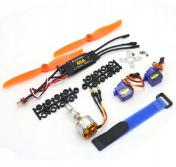 Zestaw silnik A2212 2200KV, Esc 40A 2x śmigło