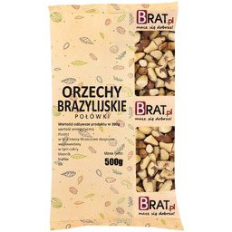 Orzechy Brazylijskie 500G Połówki Orzecha Jakość