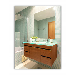 Lustro Srebrne Klasyczne Bezramowe 30x60 CM Płytka Lustrzana