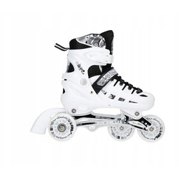 4w1 Led Rozm. L(39-42) Łyżworolki Z Wym. Płozą