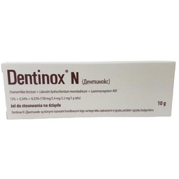 DENTINOX N Żel do stosowania na dziąsła, 10g