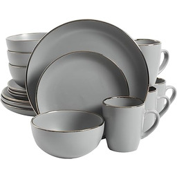 Gibson Home 127317.16R zestaw naczyń stołowych z okrągłą