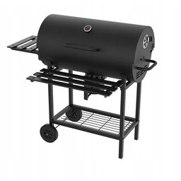 Grill Węglowy Duży Ogrodowy Bbq Popielnik Termometr 3