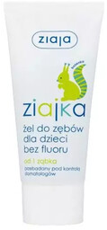 ZIAJA Ziajka żel do zębów dla dzieci bez