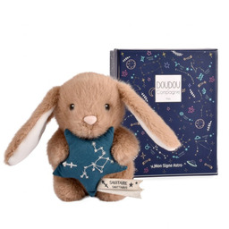 DOUDOU Pluszowy królik ze znakiem zodiaku 12 cm
