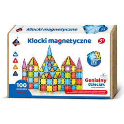 ASKATO Klocki magnetyczne Genialny dzieciak 127712