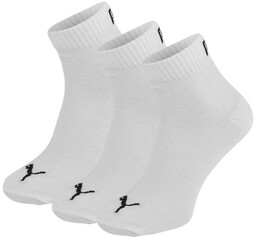 PUMA 3PACK zakostki skarpety QUARTER, zestaw bawełnianych skarpet