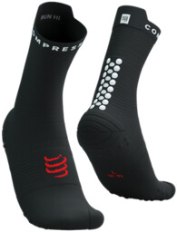 COMPRESSPORT Skarpety ProRacing Socks V4 Run High Black/White