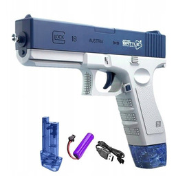 PISTOLET NA WODĘ BROŃ WODNA ELEKTRYCZNY NA AKUMULATOR