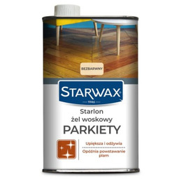 STARWAX Żel woskowy Starlon bezbarwny, parkiety 1L