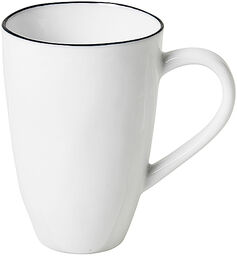 Broste Copenhagen - Kubek porcelanowy z uchem Salt