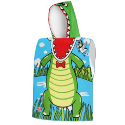 NAR20 RĘCZNIK PONCZO CROCODILE NILS AQUA