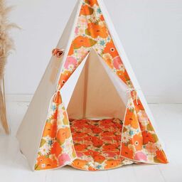 Mata dla dzieci "Picnic with flowers"