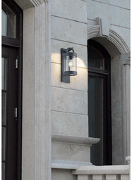 Industrialna LAMPA elewacyjna SAMBESI 204160142 Trio ogrodowa tuba