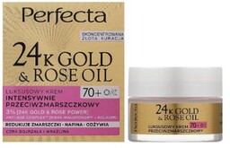 PERFECTA 24K Gold Rose Oil Krem 70+, 50ml
