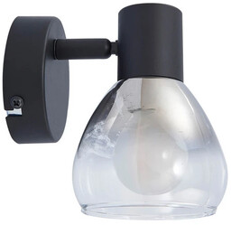 Lindby - Pendura Lampa Ścienna Ø9 Czarny