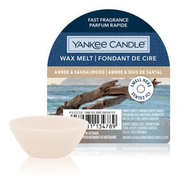 Yankee Candle Amber & Sandalwood Wax Melt Single