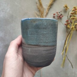Ceramiczny kubek Pot Pot - Carbon metaliczny 200