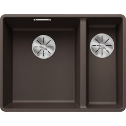 Zlewozmywak BLANCO SUBLINE 340/160-F Silgranit Kawowy