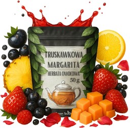 Truskawkowa margarita 50 g - herbata owocowa