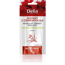DELIA Beauty Maseczka peel-off do twarzy przeciwzmarszczkowa