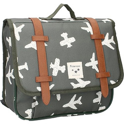 Plecak szkolny Kidzroom Lisbon Adore More, wojskowy, S,