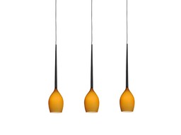 IZZA 3 MAT AMBER - Azzardo - lampa