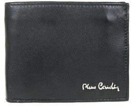 Skórzany portfel męski - PIERRE CARDIN TILAK09325 CZARNY