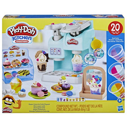 Play-Doh, zestaw kreatywny Kitchen, Kolorowa kawiarnia, F5836