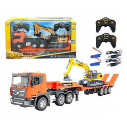 Laweta z koparką zdalnie sterowana Rc Artyk. Artyk