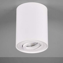 Trio Sufitowa lampa regulowana Cookie 612900131 biała tuba