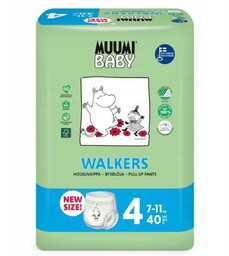 MUUMI Baby Pieluchomajtki Pants rozmiar 4 (7-11kg), 40