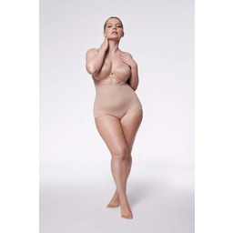 Figi 241 Basic High-Waist Panty Naturalne