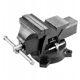 Imadło ślusarskie obrotowe 100mm, Topex 07A210