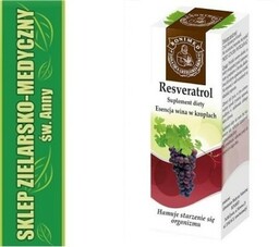 RESVERATROL 20ml ESENCJA WINA W KROPLACH