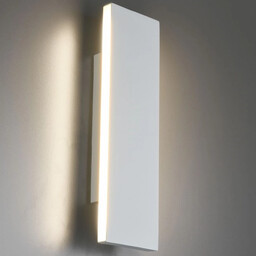 Trio Biała lampa ścienna Concha 225172931 kinkiet LED