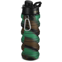 NC4106 BIDON SILIKONOWY SKŁADANY 500ML ZIELONY NILS