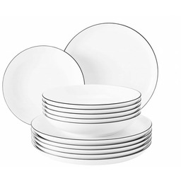 Seltman Wieden SELTMANN LIDO BLACK LINE Serwis Obiadowy