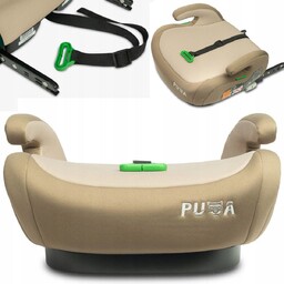 Fotelik Samochodowy Caretero Puma Beige Podstawka Samochodowa Isofix