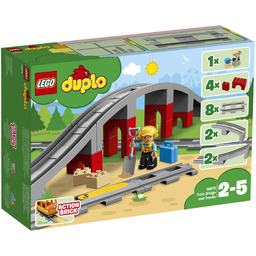 Lego Duplo 10872 Tory kolejowe i wiadukt