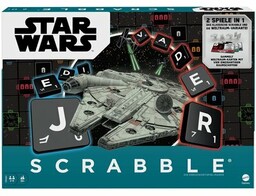 SCRABBLE Gra planszowa Star Wars Gwiezdne wojny HJD08