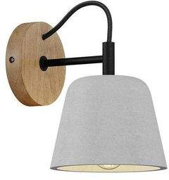 Lucande - Kalinda Lampa Ścienna Grey/Oak