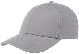 Czapka Dad Hat Strapback, jasnoszary, One Size