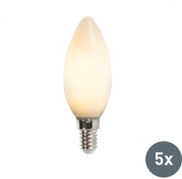 Zestaw 5 żarówek LED E14 typu świeca B35