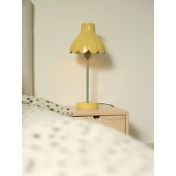 Pakamera Lampa stołowa Wera z kwiatowym inspirowanym designem