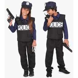 RUBIE''S Kostium policjanta dla dzieci, rozmiar 5-7 lat,